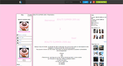 Desktop Screenshot of beaute-summer-2009.skyrock.com