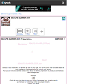 Tablet Screenshot of beaute-summer-2009.skyrock.com