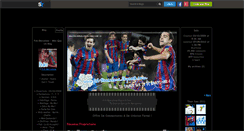 Desktop Screenshot of fcb-barcelone.skyrock.com