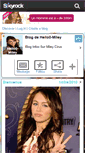 Mobile Screenshot of hello0-miley.skyrock.com