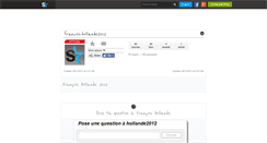 Desktop Screenshot of francois-hollande2012.skyrock.com