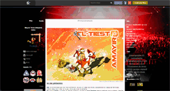 Desktop Screenshot of cl-tiesto.skyrock.com