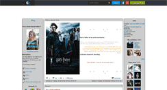 Desktop Screenshot of mondeharrypotter.skyrock.com
