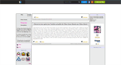 Desktop Screenshot of chloe-mortz.skyrock.com