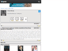 Tablet Screenshot of chloe-mortz.skyrock.com