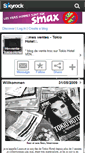 Mobile Screenshot of f4nvente-tokio-hotel.skyrock.com