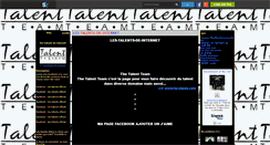 Desktop Screenshot of les-talents-de-internet.skyrock.com