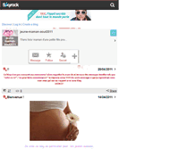 Tablet Screenshot of jeune-maman-aout2011.skyrock.com
