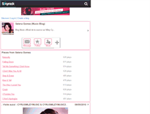 Tablet Screenshot of gomezselenamusic.skyrock.com