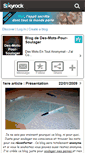 Mobile Screenshot of des-mots-pour-soulager.skyrock.com