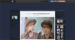 Desktop Screenshot of jdrew-bieber.skyrock.com