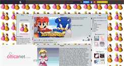 Desktop Screenshot of peachvsdaisy.skyrock.com