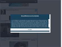 Tablet Screenshot of jonny-depp-forever.skyrock.com