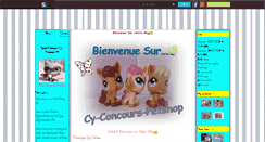 Desktop Screenshot of cy-concours-petshop.skyrock.com