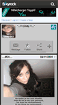 Mobile Screenshot of cindy243.skyrock.com