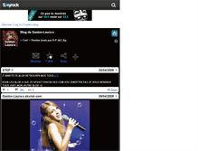 Tablet Screenshot of gaston-laura-x.skyrock.com
