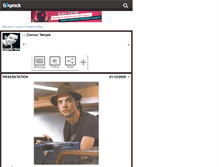 Tablet Screenshot of connortemple.skyrock.com