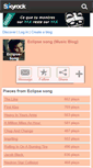 Mobile Screenshot of eclipse-song.skyrock.com