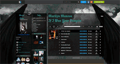 Desktop Screenshot of marilynmanson-officiel.skyrock.com