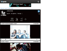 Tablet Screenshot of candylovely.skyrock.com