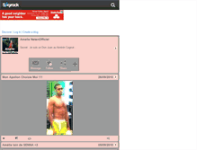 Tablet Screenshot of amelie-netenofficiel.skyrock.com
