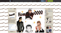Desktop Screenshot of hommage0000.skyrock.com