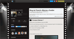 Desktop Screenshot of french--maryse--ouellet.skyrock.com