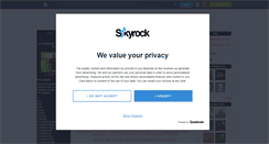 Desktop Screenshot of crisronaldo777.skyrock.com