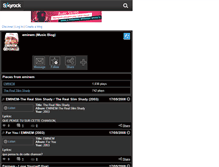 Tablet Screenshot of eminem-oficialle.skyrock.com