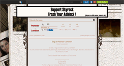 Desktop Screenshot of pretender-cameleon.skyrock.com