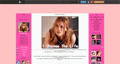 Desktop Screenshot of ichoosethelife.skyrock.com