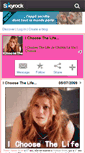 Mobile Screenshot of ichoosethelife.skyrock.com