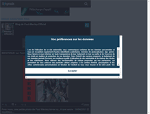 Tablet Screenshot of paul-wesley-officiel.skyrock.com