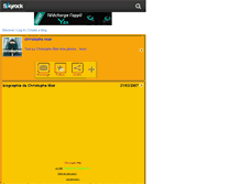 Tablet Screenshot of christophemae-x.skyrock.com