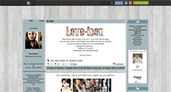 Desktop Screenshot of loveicon.skyrock.com