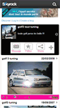 Mobile Screenshot of golf3-tuning.skyrock.com