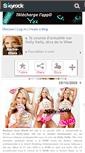 Mobile Screenshot of barbie-blank.skyrock.com