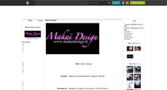 Desktop Screenshot of makai-design.skyrock.com
