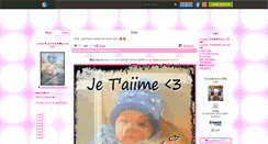 Desktop Screenshot of love-de-mon-hommex3.skyrock.com