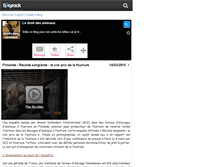 Tablet Screenshot of droits-des-animaux.skyrock.com