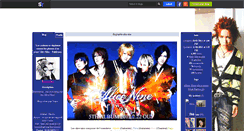 Desktop Screenshot of alice-nine.skyrock.com