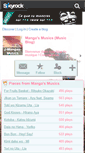 Mobile Screenshot of j-mangas-musics.skyrock.com