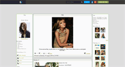 Desktop Screenshot of mischa--barton.skyrock.com