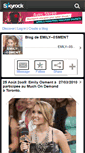 Mobile Screenshot of emily--0sment.skyrock.com