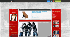 Desktop Screenshot of fansdefabi.skyrock.com