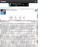 Tablet Screenshot of cristianasantos.skyrock.com