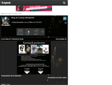 Tablet Screenshot of casting--montpellier.skyrock.com