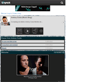 Tablet Screenshot of antony-costa.skyrock.com