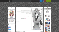 Desktop Screenshot of mihoxanzuu.skyrock.com