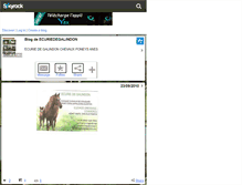 Tablet Screenshot of ecuriedegalindon.skyrock.com